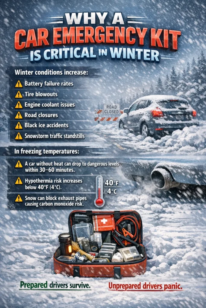 1 Why A Car Emergency Kit Is Critical In Winter Car Emergency Kit For Winter
