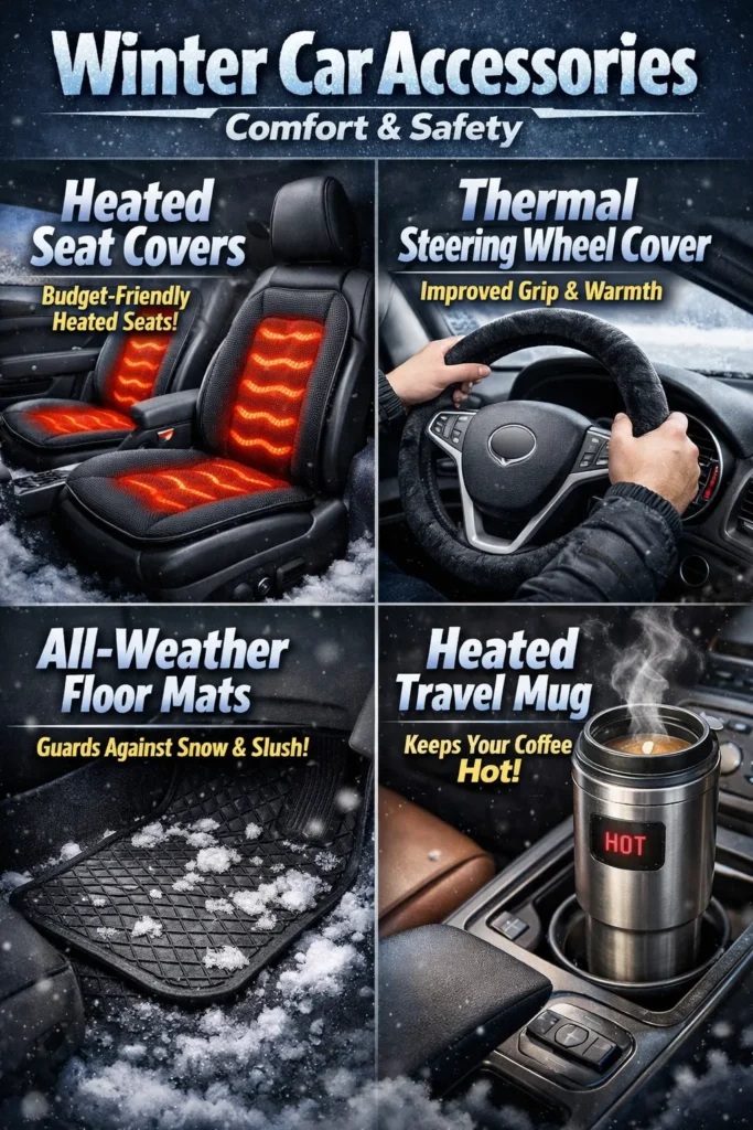 3 Interior Winter Accessories Comfort Safety Winter Car Accessories