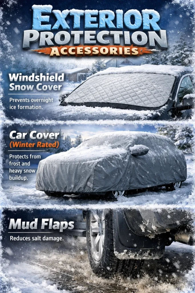 4 Exterior Protection Accessories Winter Car Accessories