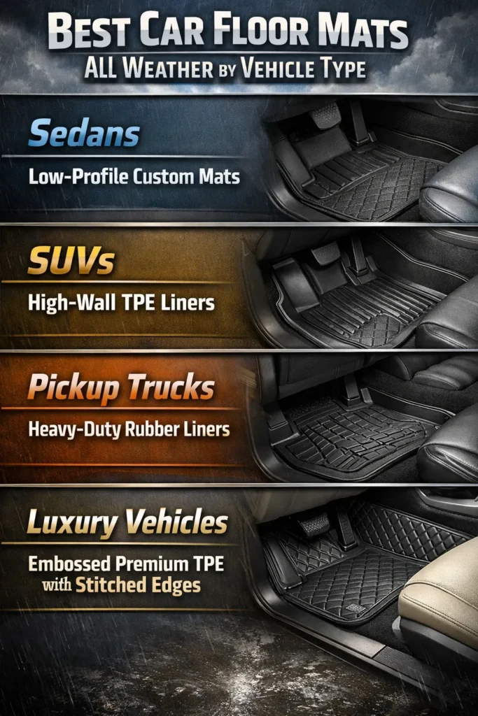 7 Best Car Floor Mats All Weather By Vehicle Type Car Floor Mats All Weather
