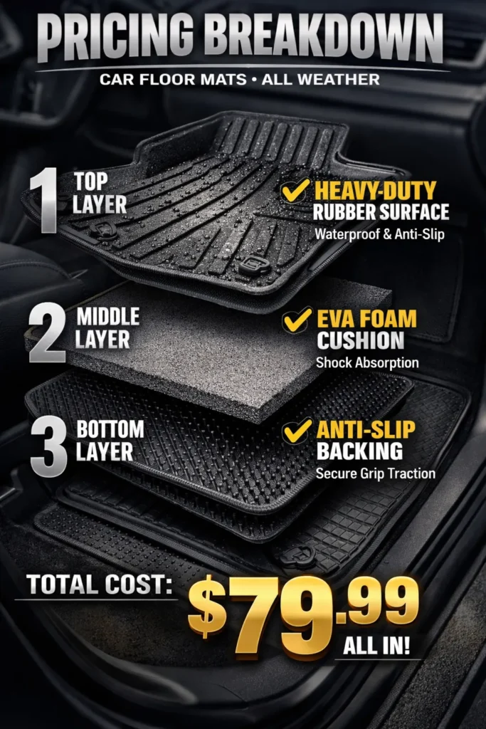 8 Pricing Breakdown car floor mats all weather