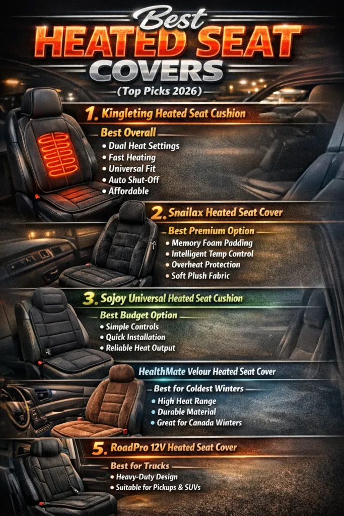 Best Heated Seat Covers For Cars