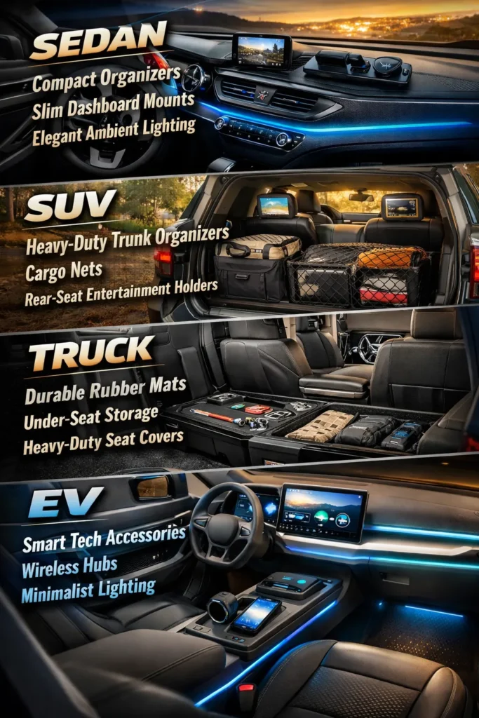 Car Interior Accessories By Vehicle Type