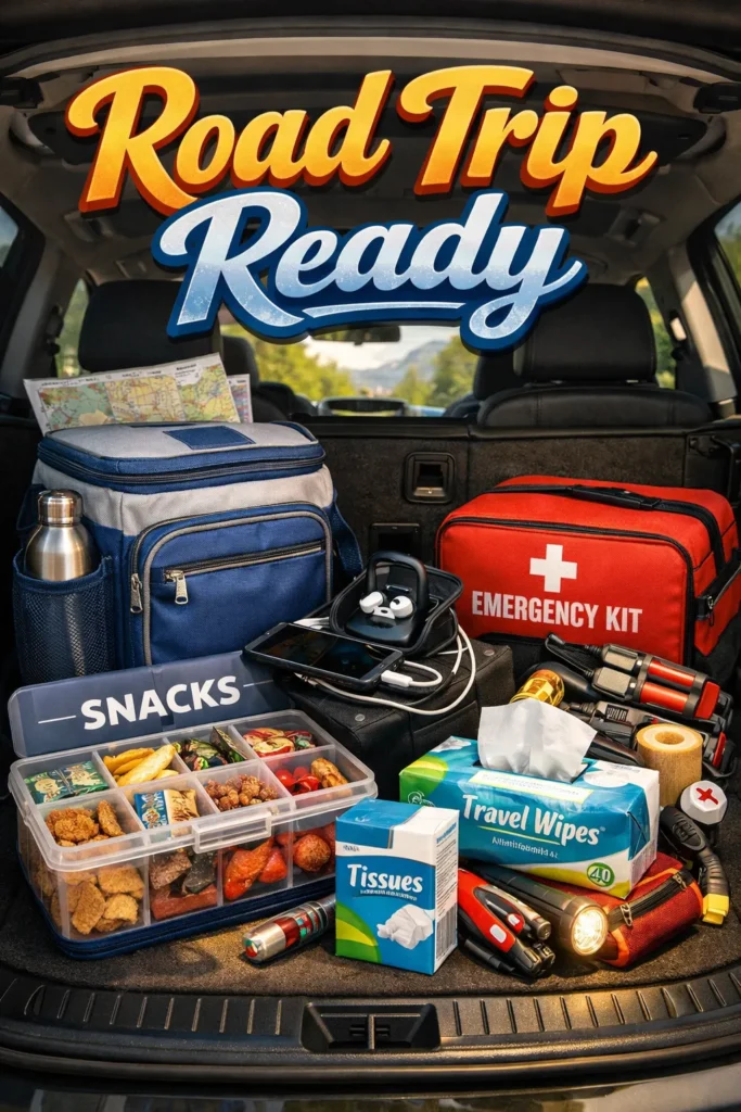 Road Trip Ready Car Organization Ideas