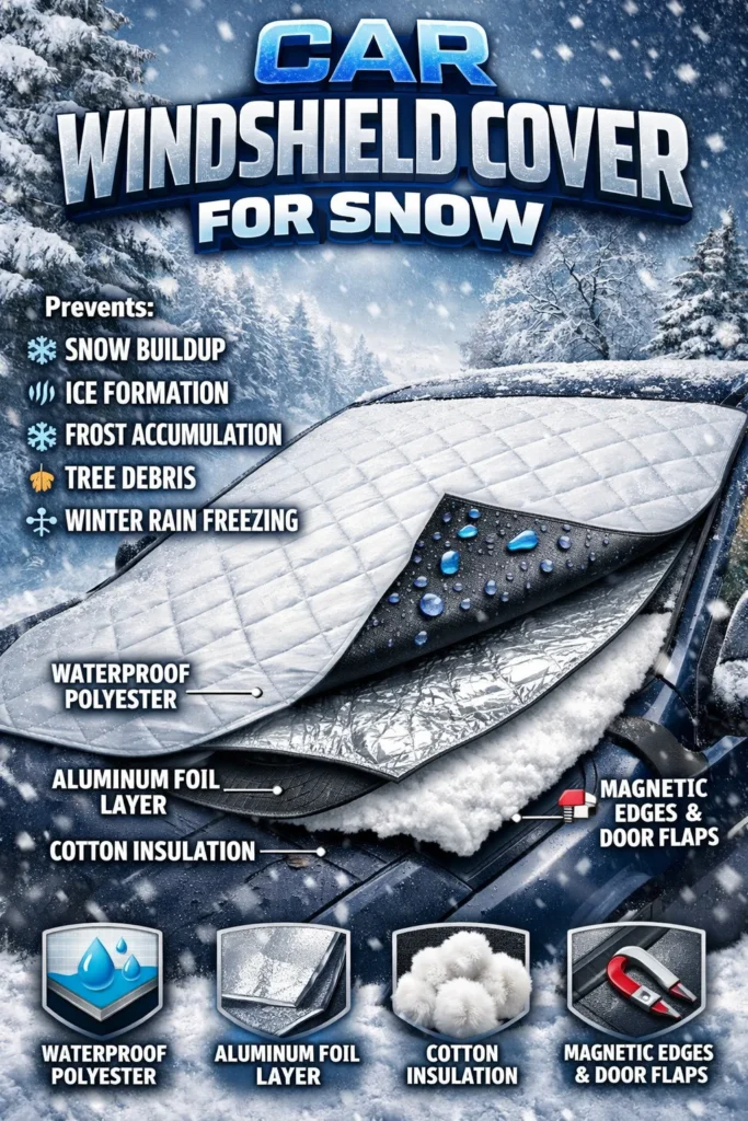 What Is A Car Windshield Cover For Snow Car Windshield Cover Snow