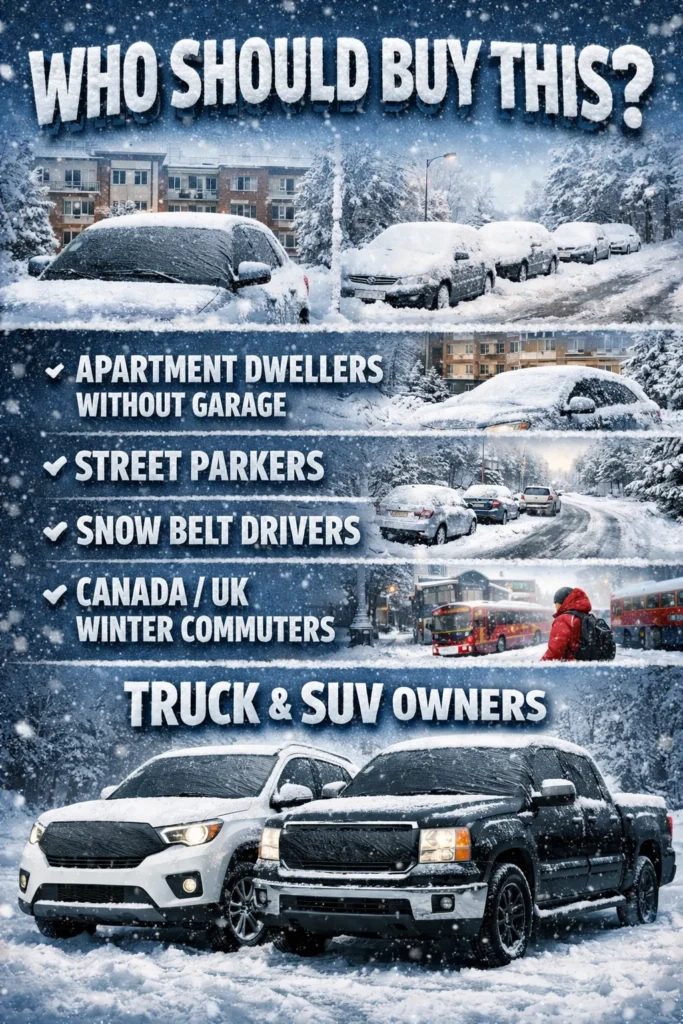 Who Should Buy This Car Windshield Cover Snow