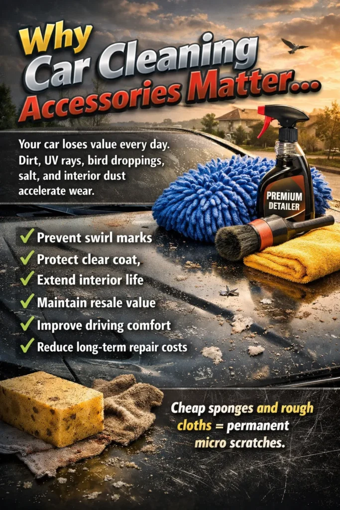 Why Car Cleaning Accessories Matter Car Cleaning Accessories