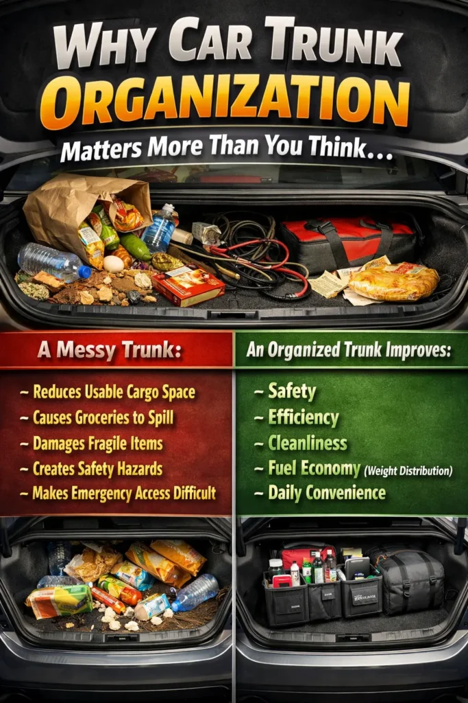 Why Car Trunk Organization Matters More Than You Think