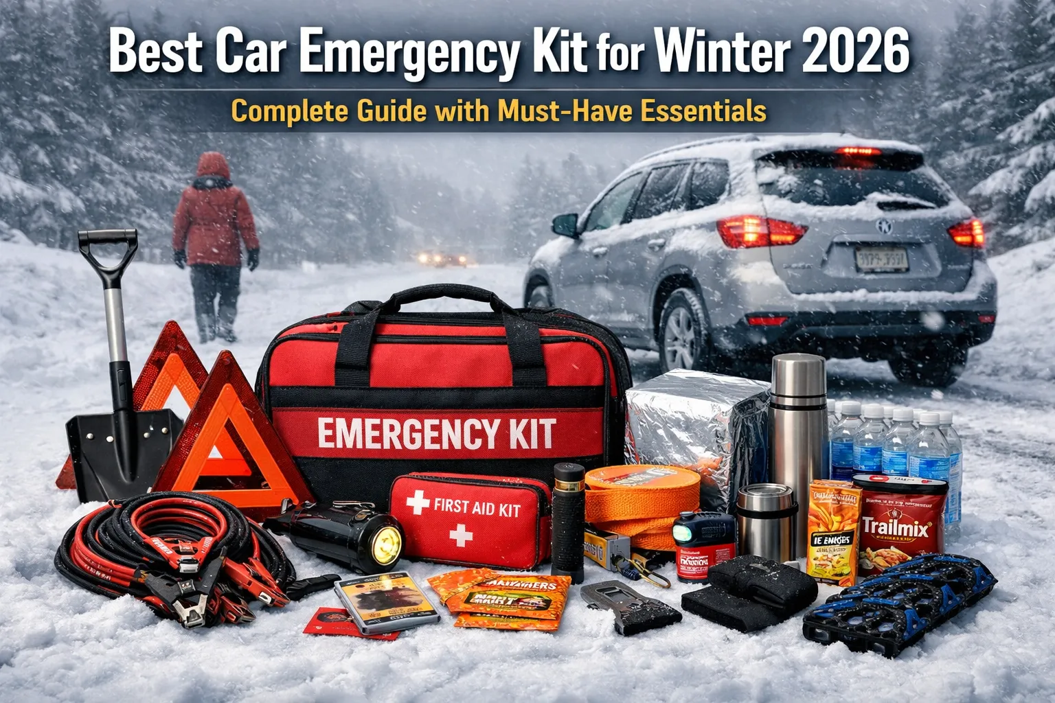 Car Emergency Kit For Winter