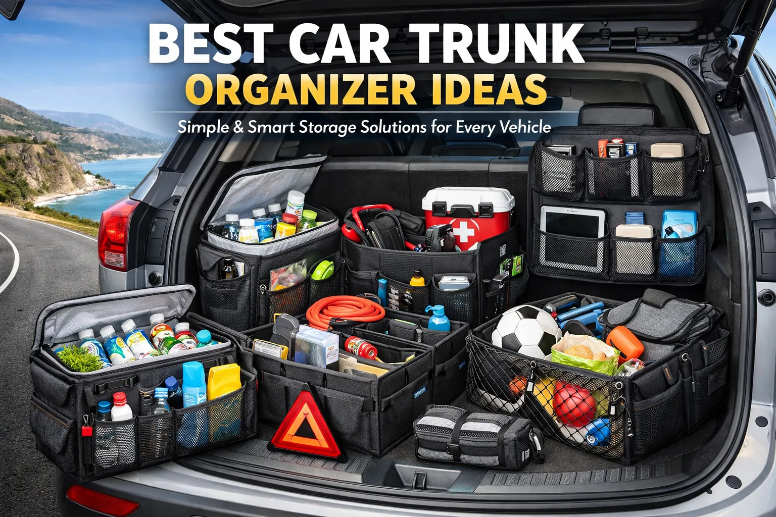 Car Trunk Organizer Ideas