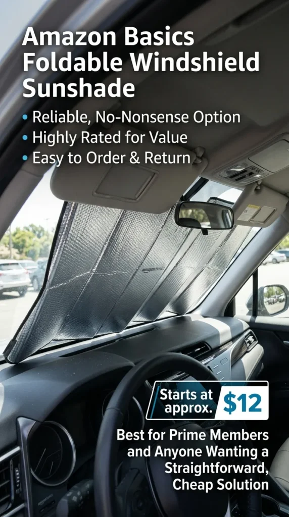 Amazon Basics Sunshade