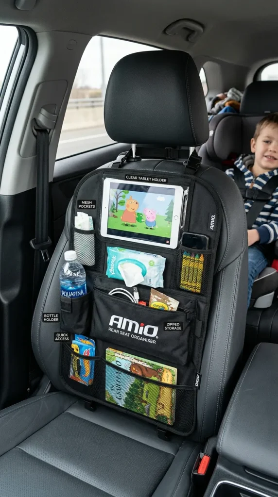 Amio Rear Seat Organiser