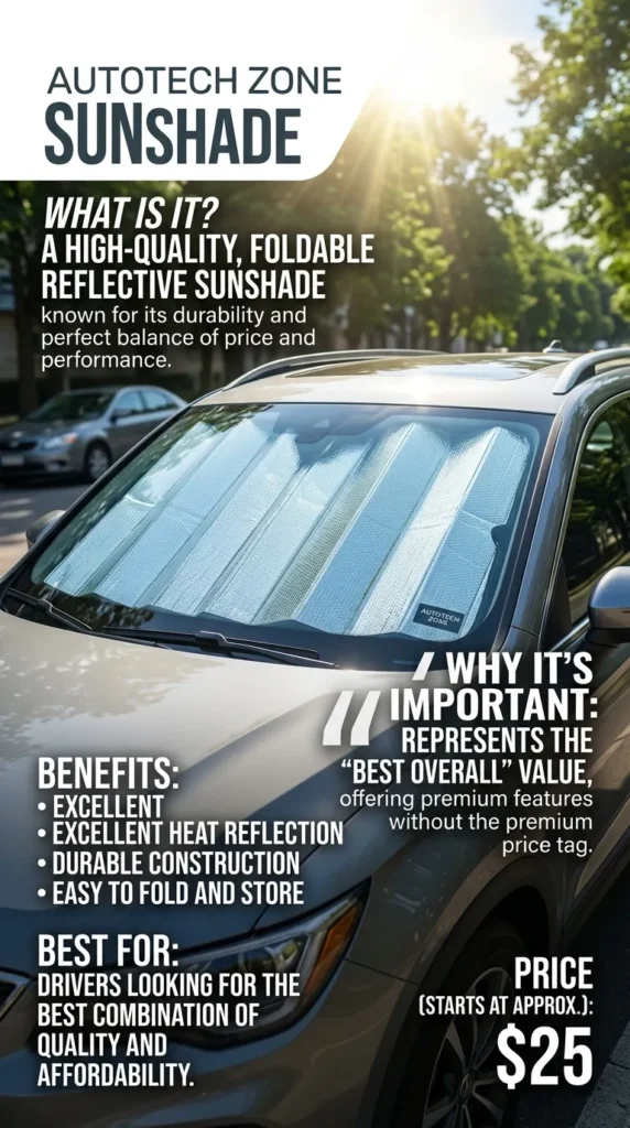 Autotech Zone Sunshade