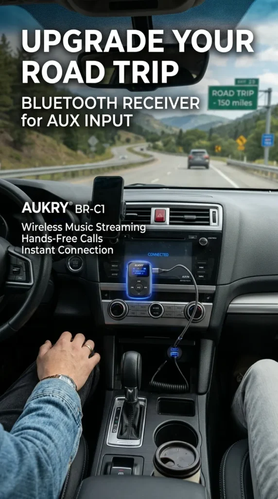 Bluetooth Receiver For Aux Input