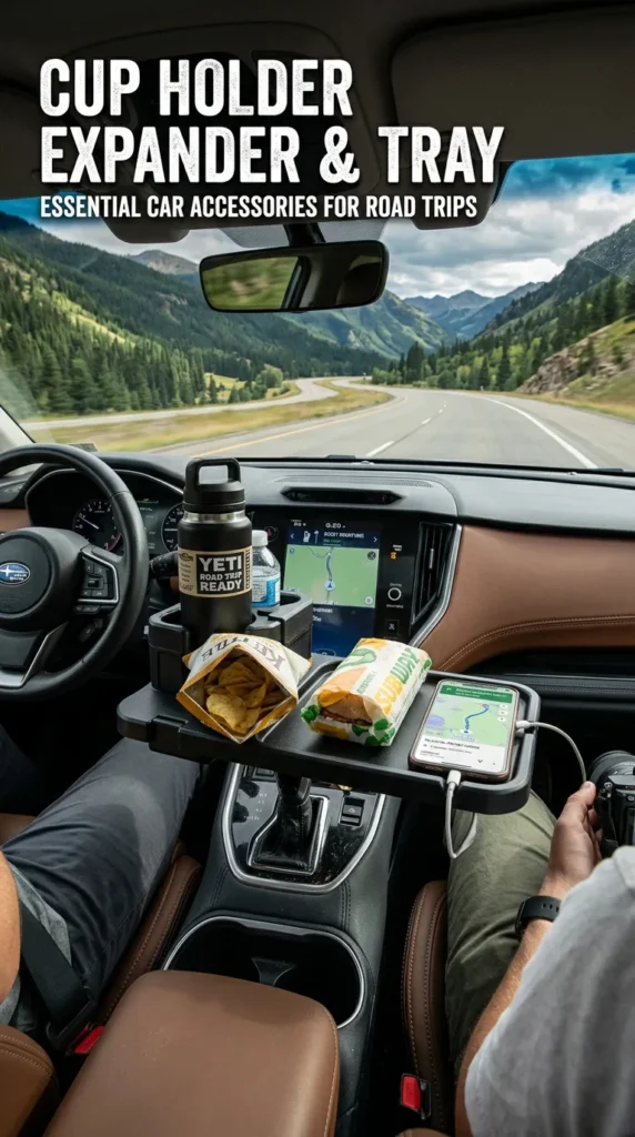 Cup Holder Expander Tray