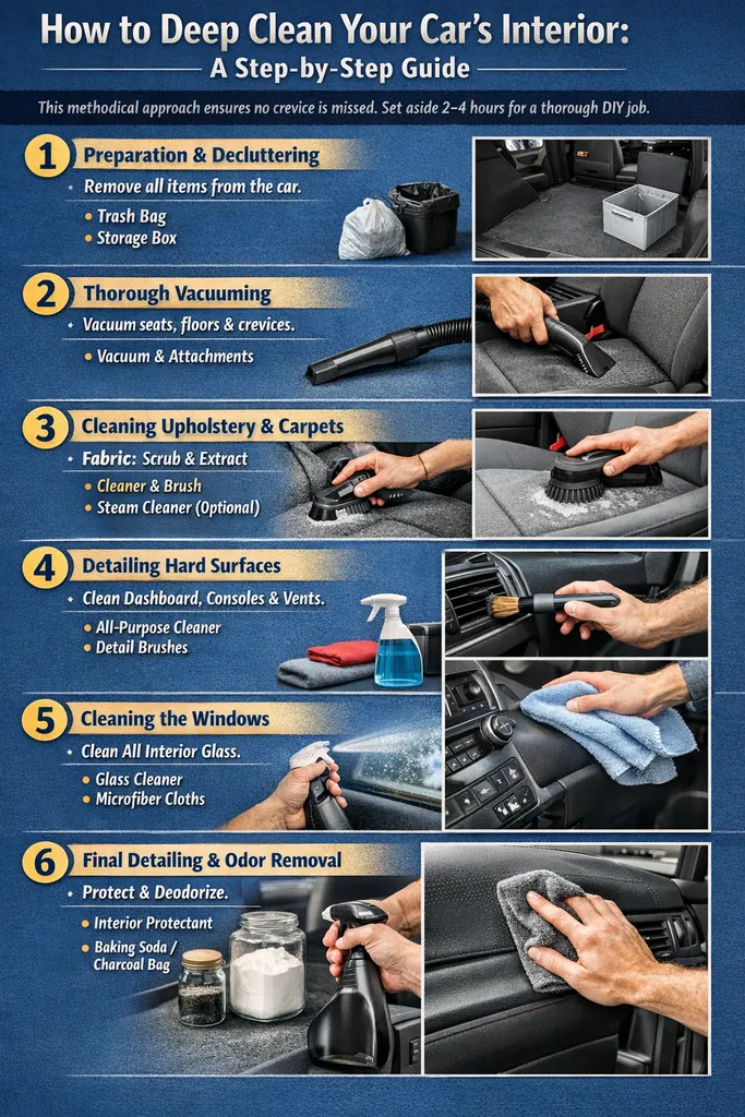 Deep Interior Cleaning Method