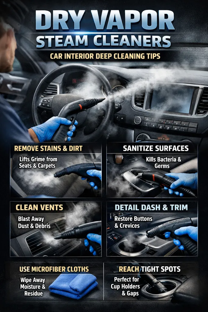 Dry Vapor Steam Cleaners