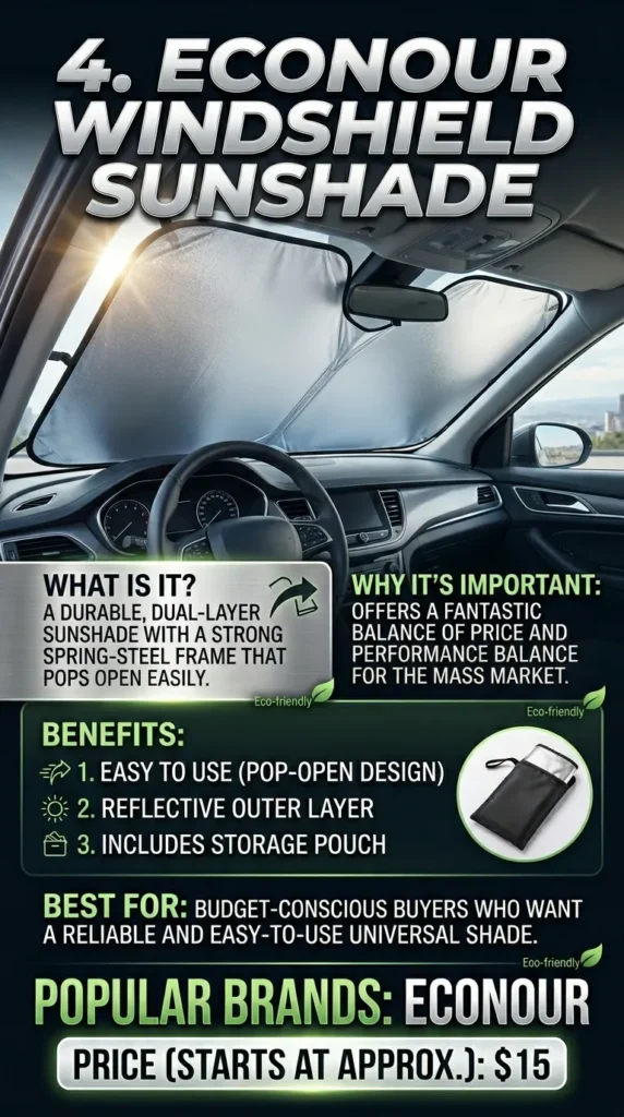 Econour Windshield Sunshade