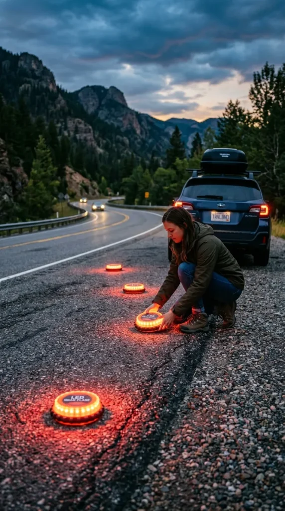 Emergency Road Flares Led