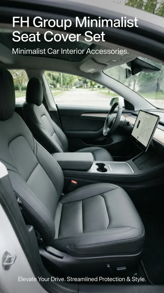 Fh Group Minimalist Seat Cover Set