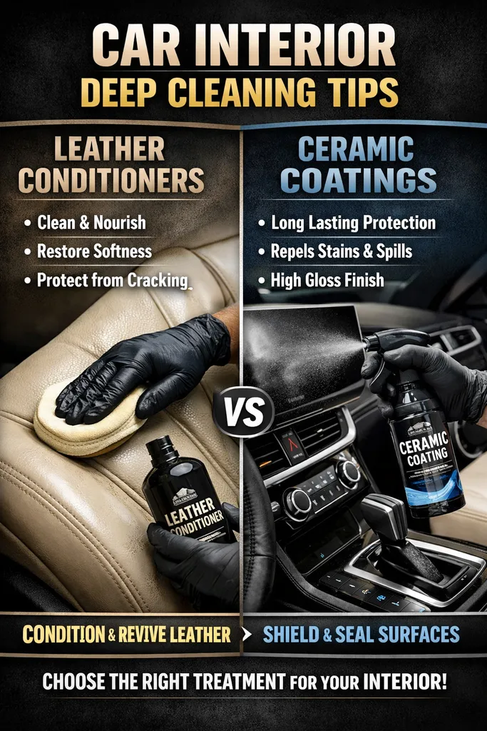 Leather Conditioners Ceramic Coatings