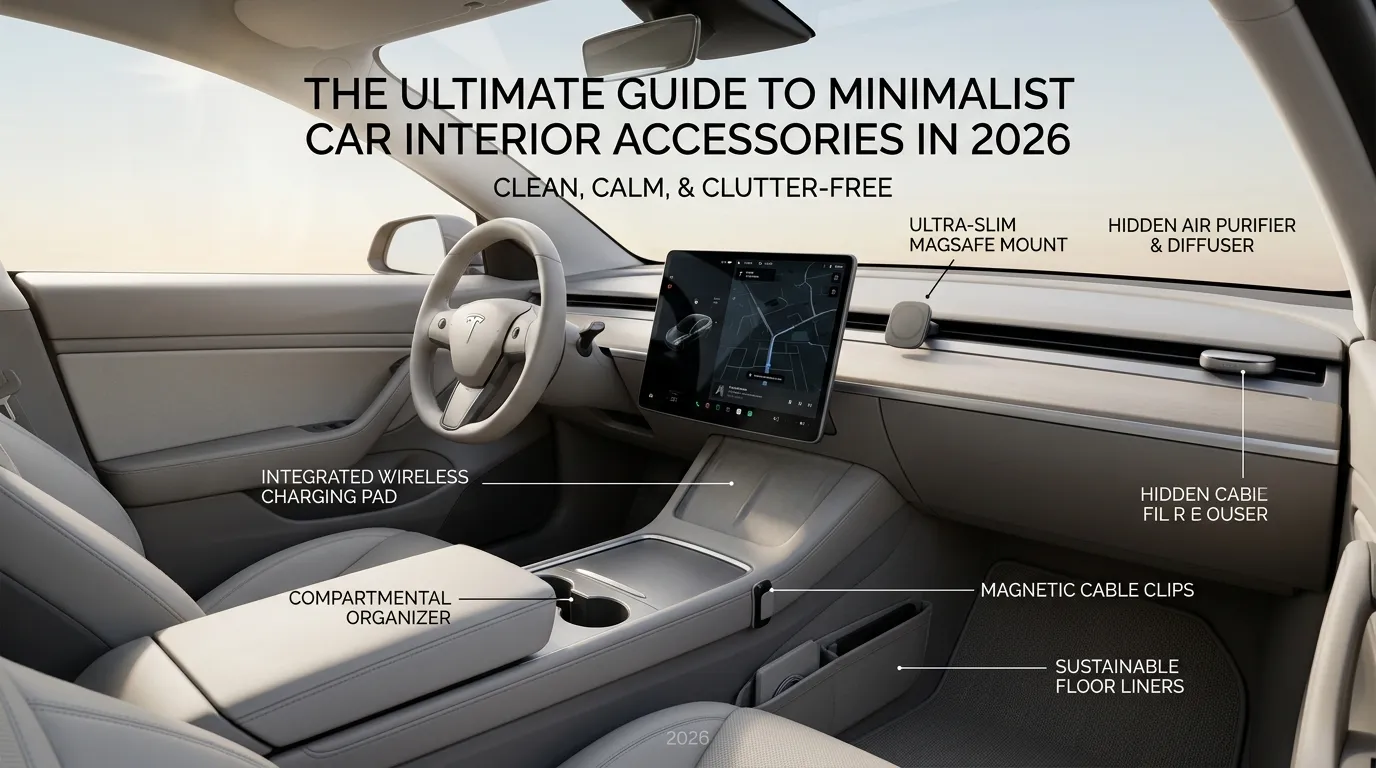 Minimalist Car Interior Accessories