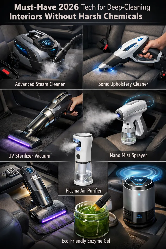 Must Have 2026 Tech For Deep Cleaning Interiors Without Harsh Chemicals