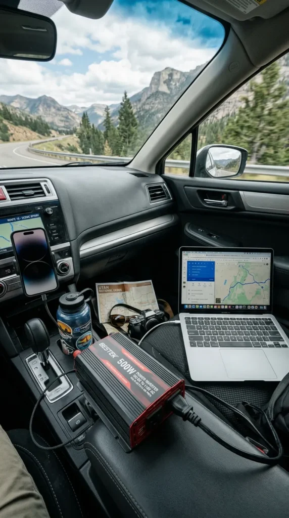 Power Inverter 12v To 110v