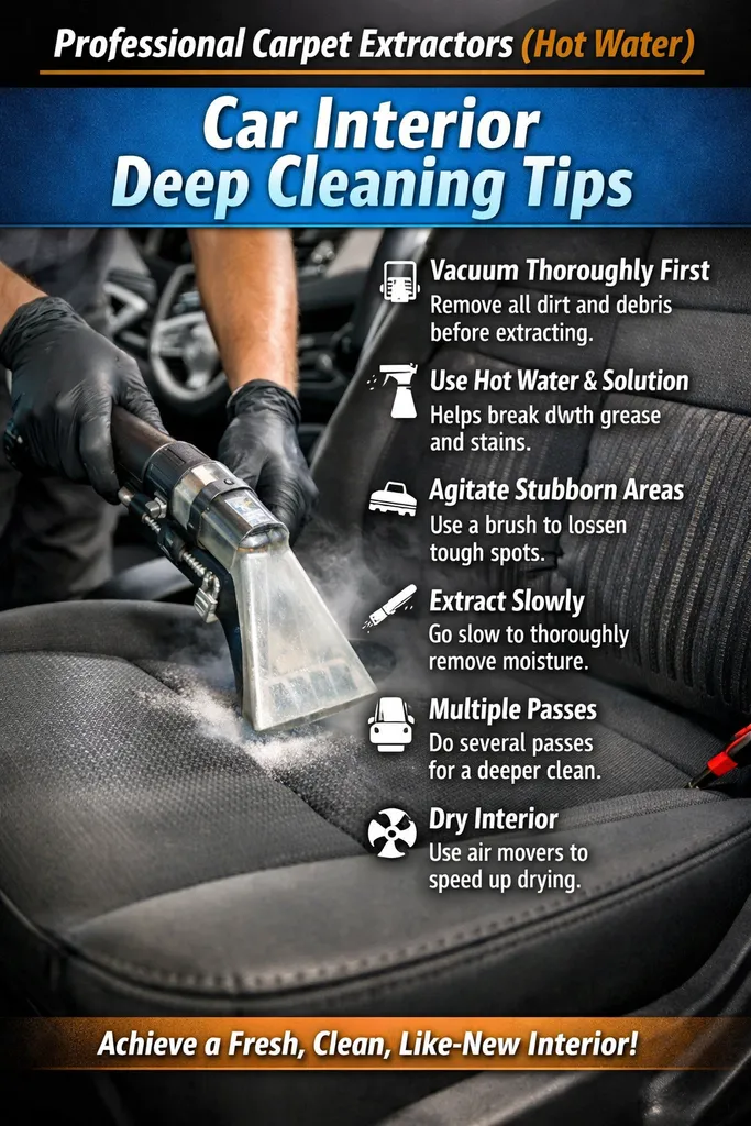 Professional Carpet Extractors Hot Water