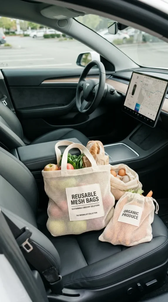 Reusable Mesh Shopping Bags