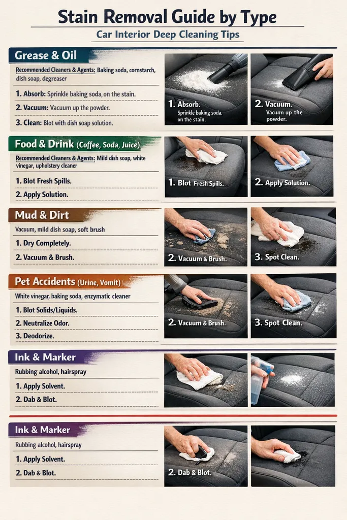 Stain Removal Guide By Type