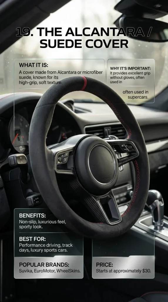 The Alcantara Suede Cover