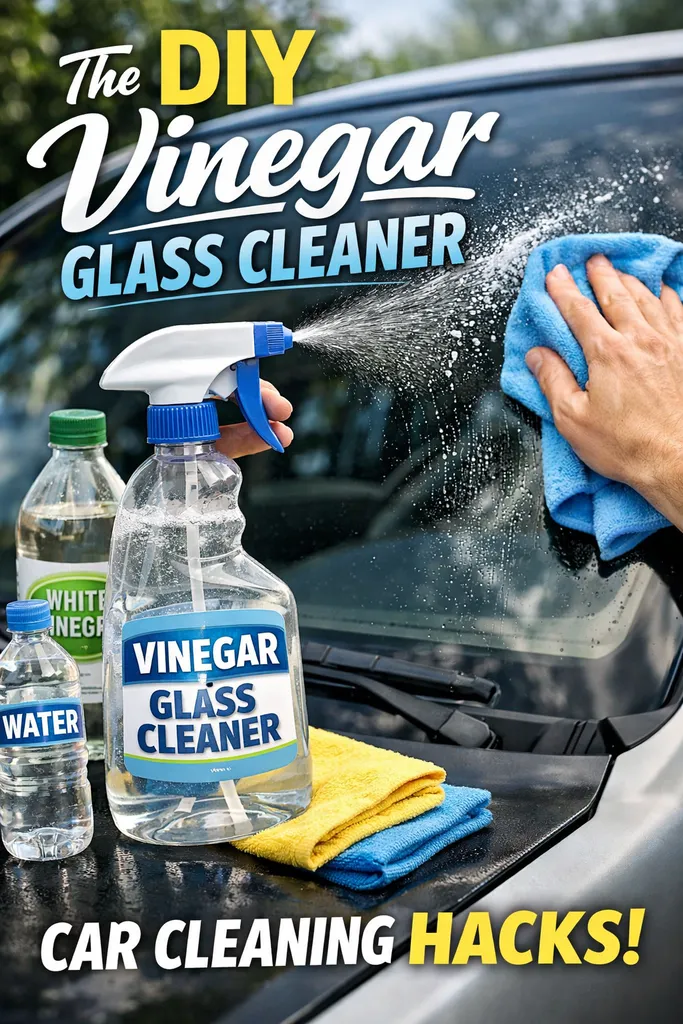 The Diy Vinegar Glass Cleaner