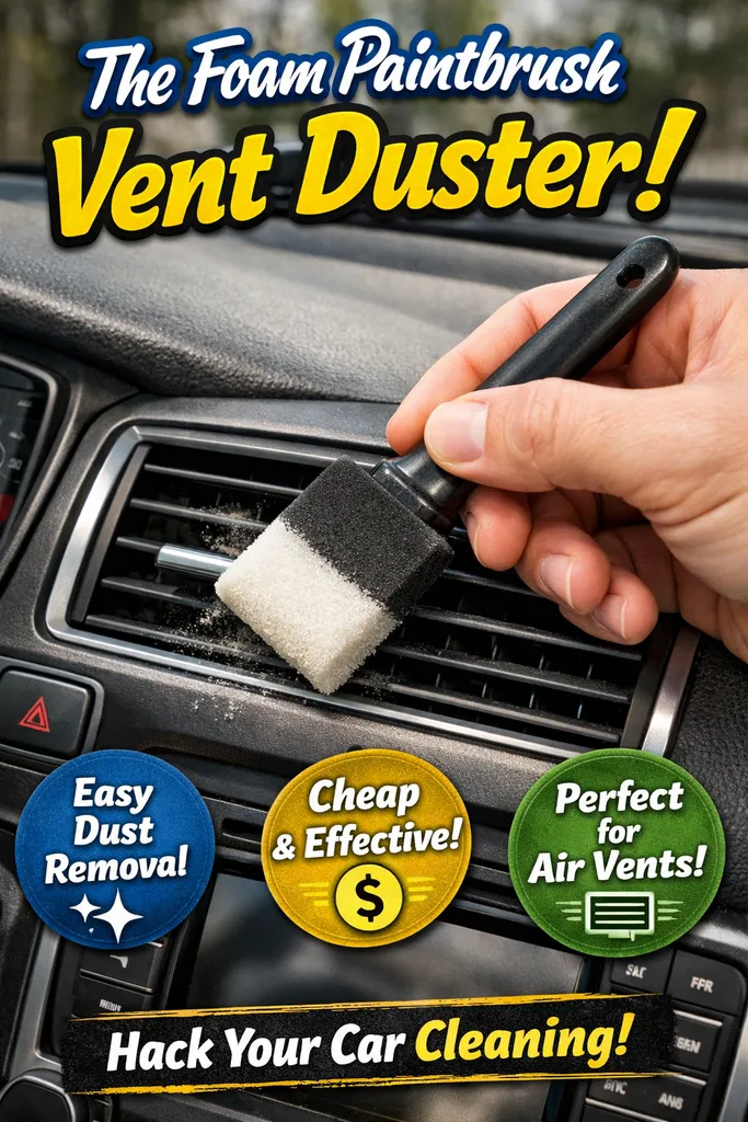 The Foam Paintbrush Vent Duster