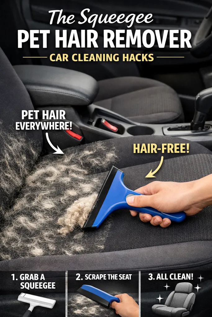 The Squeegee Pet Hair Remover