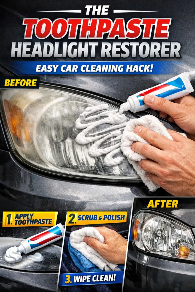The Toothpaste Headlight Restorer