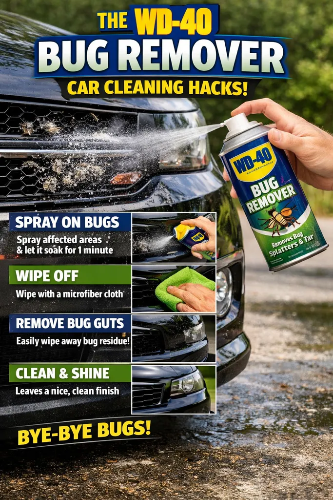 The Wd 40 Bug Remover