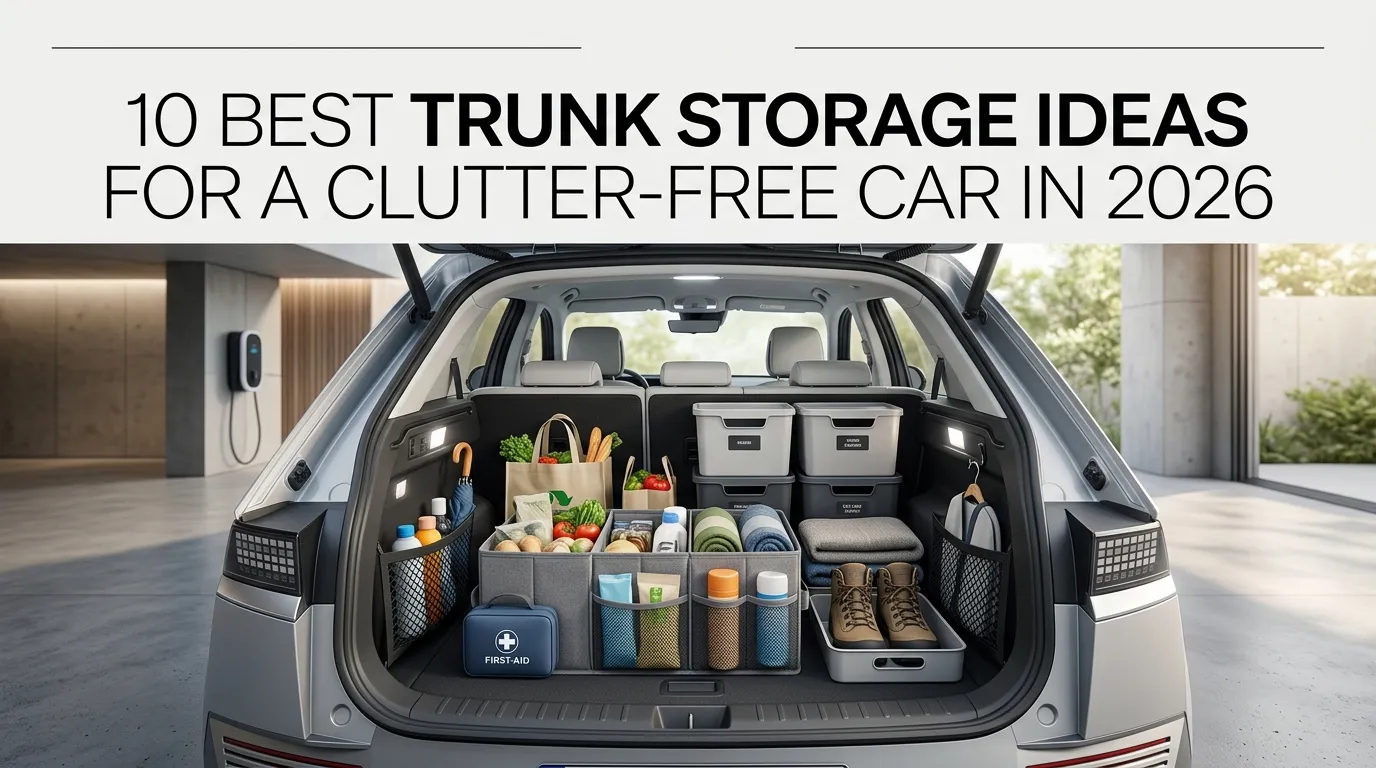 10 Best Trunk Storage Ideas for a Clutter-Free Car in 2026