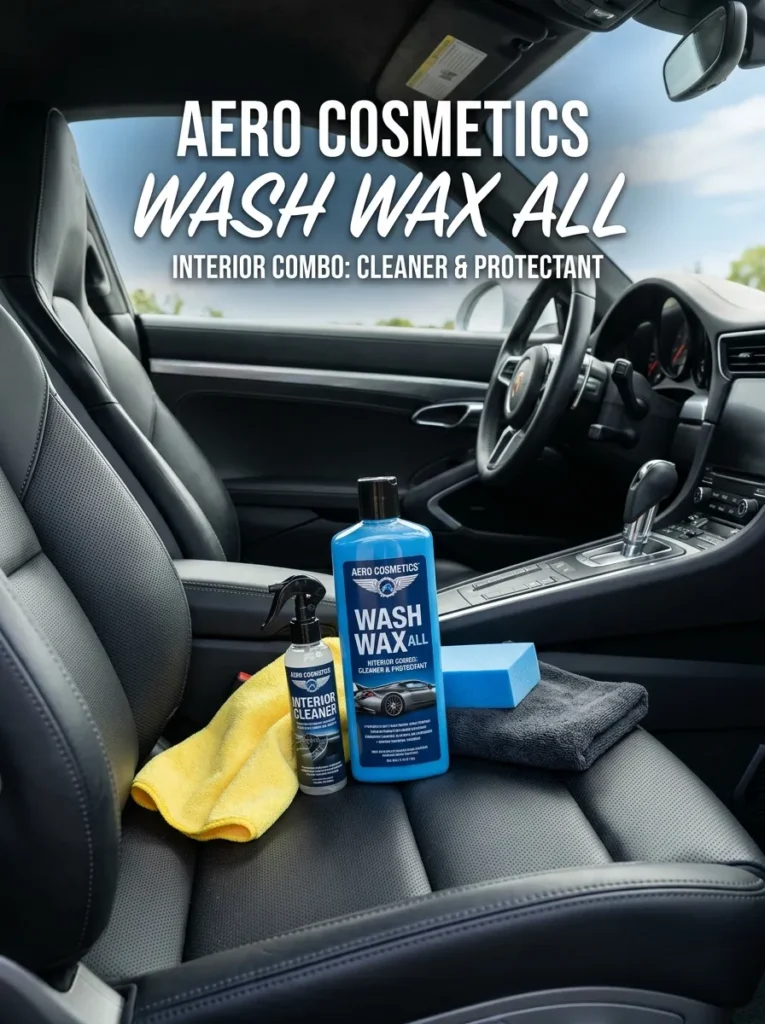 Aero Cosmetics Wash Wax All Interior Comboaero Cosmetics Wash Wax All Interior Combo