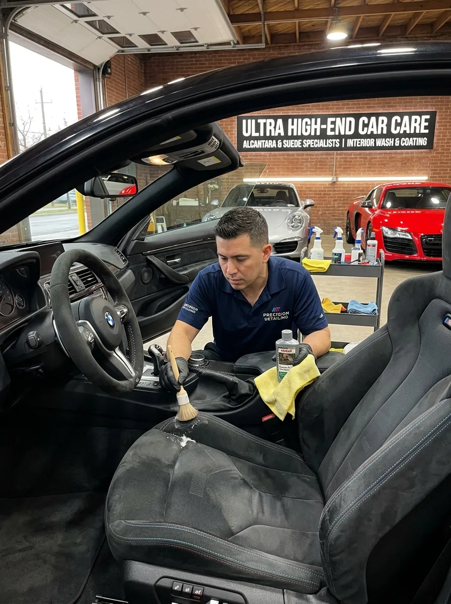Alcantara And Suede Cleaning