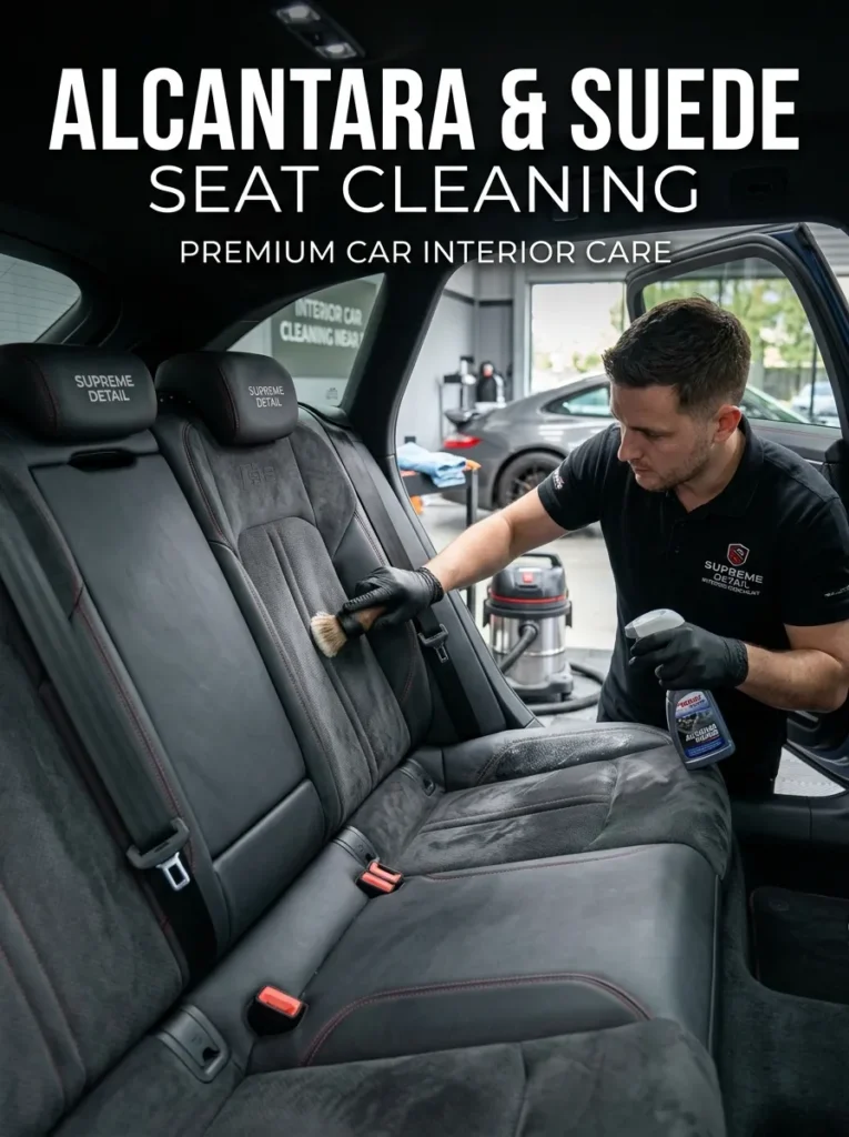 Alcantara And Suede Seat Cleaningalcantara And Suede Seat Cleaning