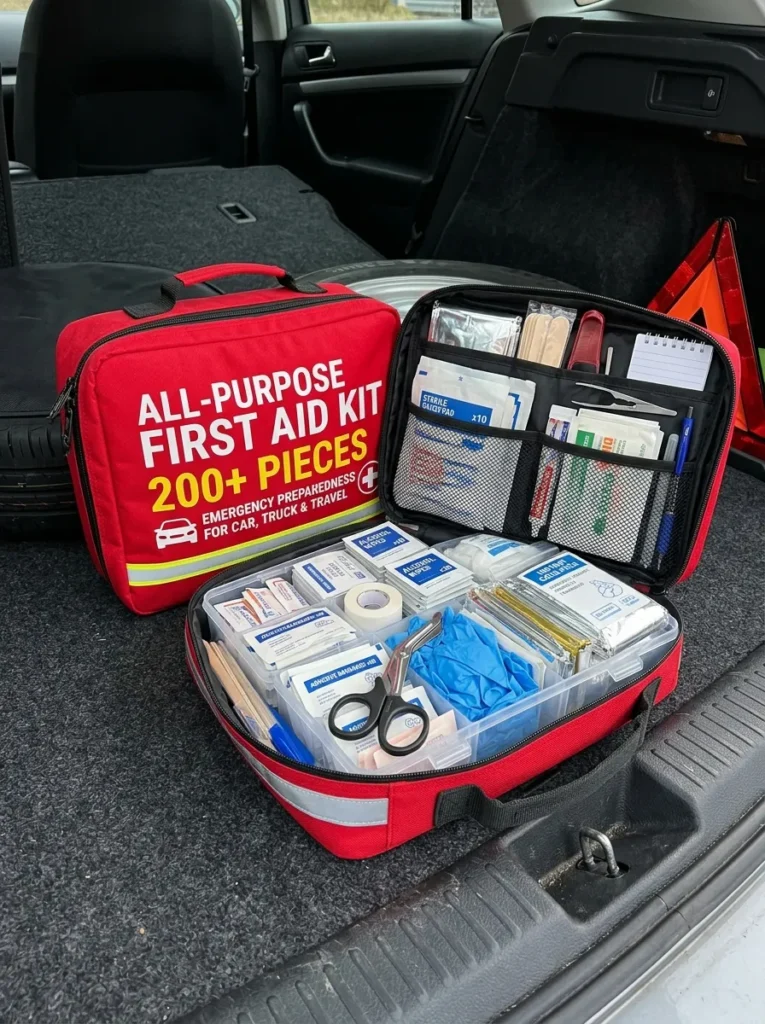 All Purpose First Aid Kit 200 Pieces