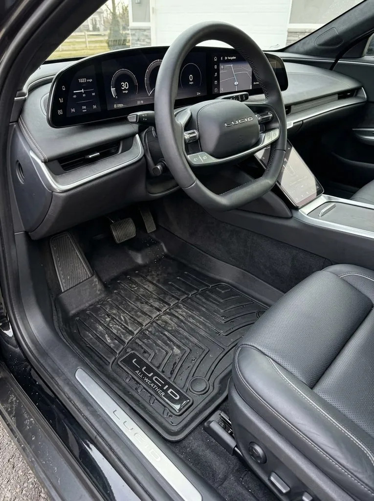 All Weather Floor Mats Lucid Car Interior Car