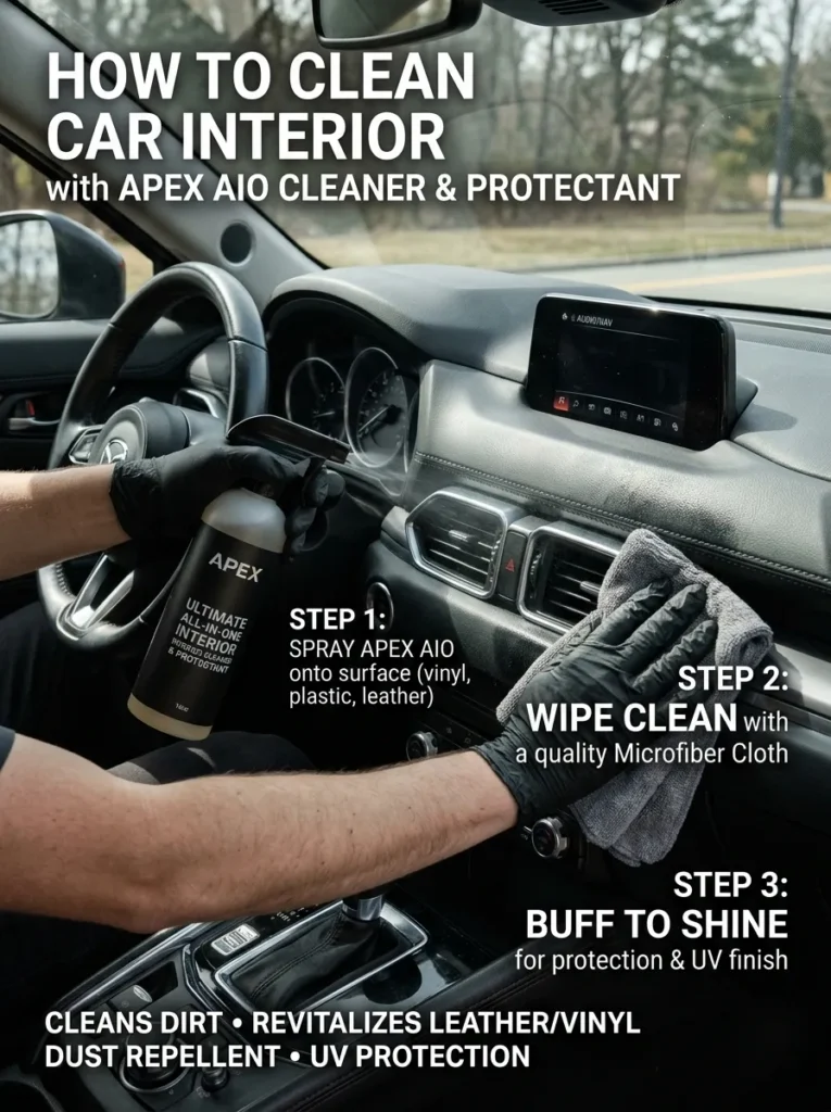 All In One Interior Cleaner Protectant