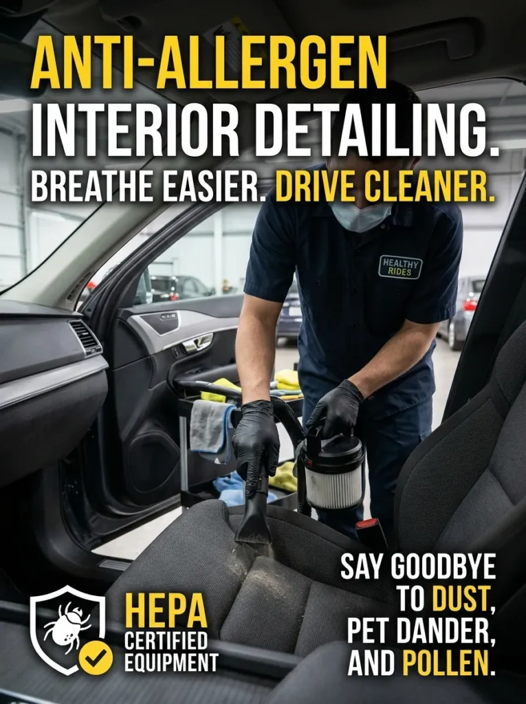 Anti Allergen Interior Detailing