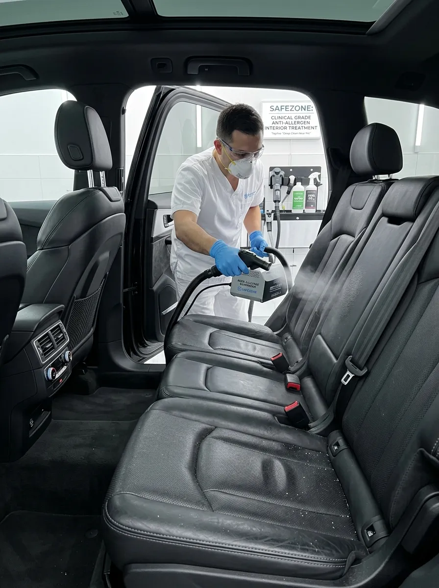 Anti Allergen Interior Treatment Car Interior Cleaning Near Me