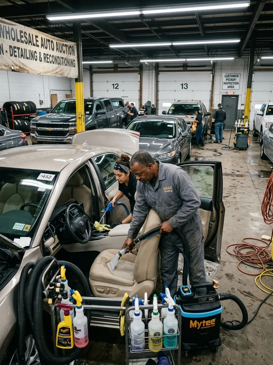Auto Auction Interior Detailing