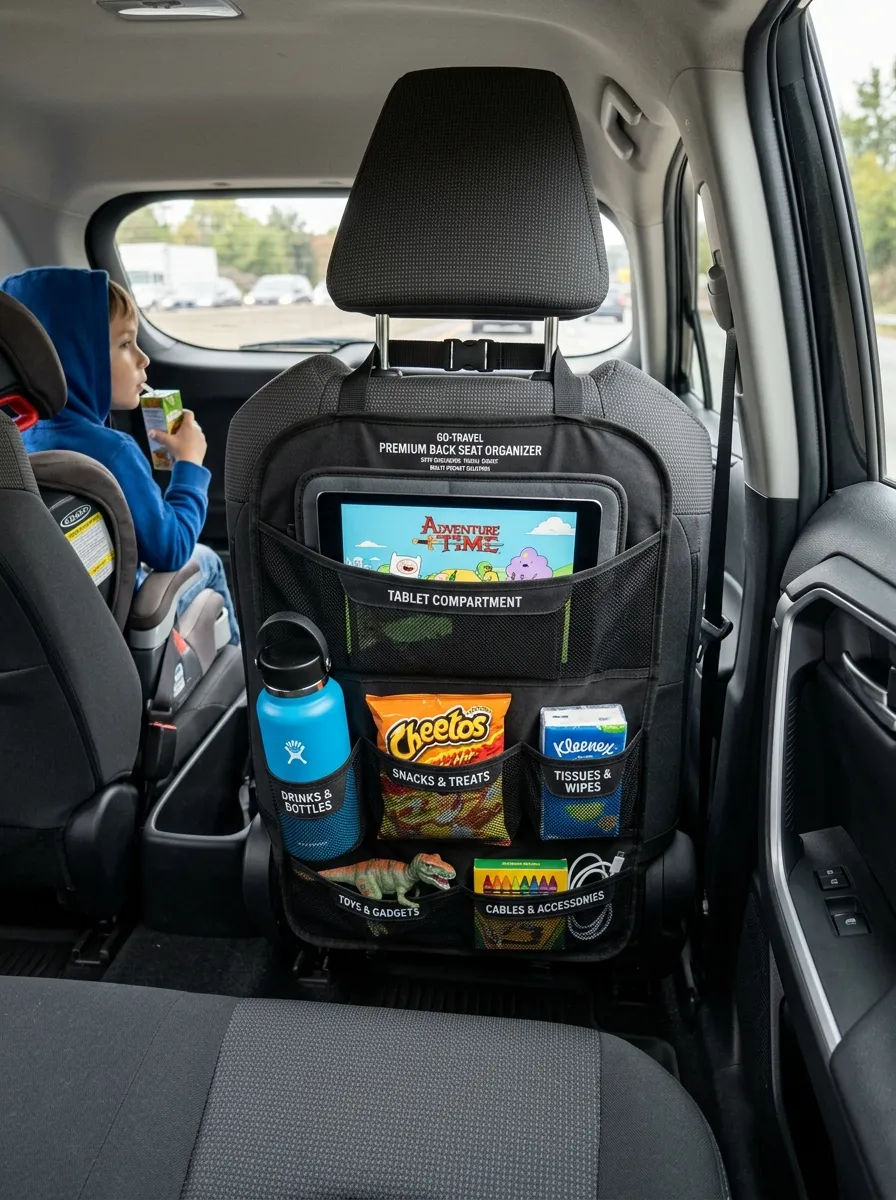 Back Seat Organizer Interior Car