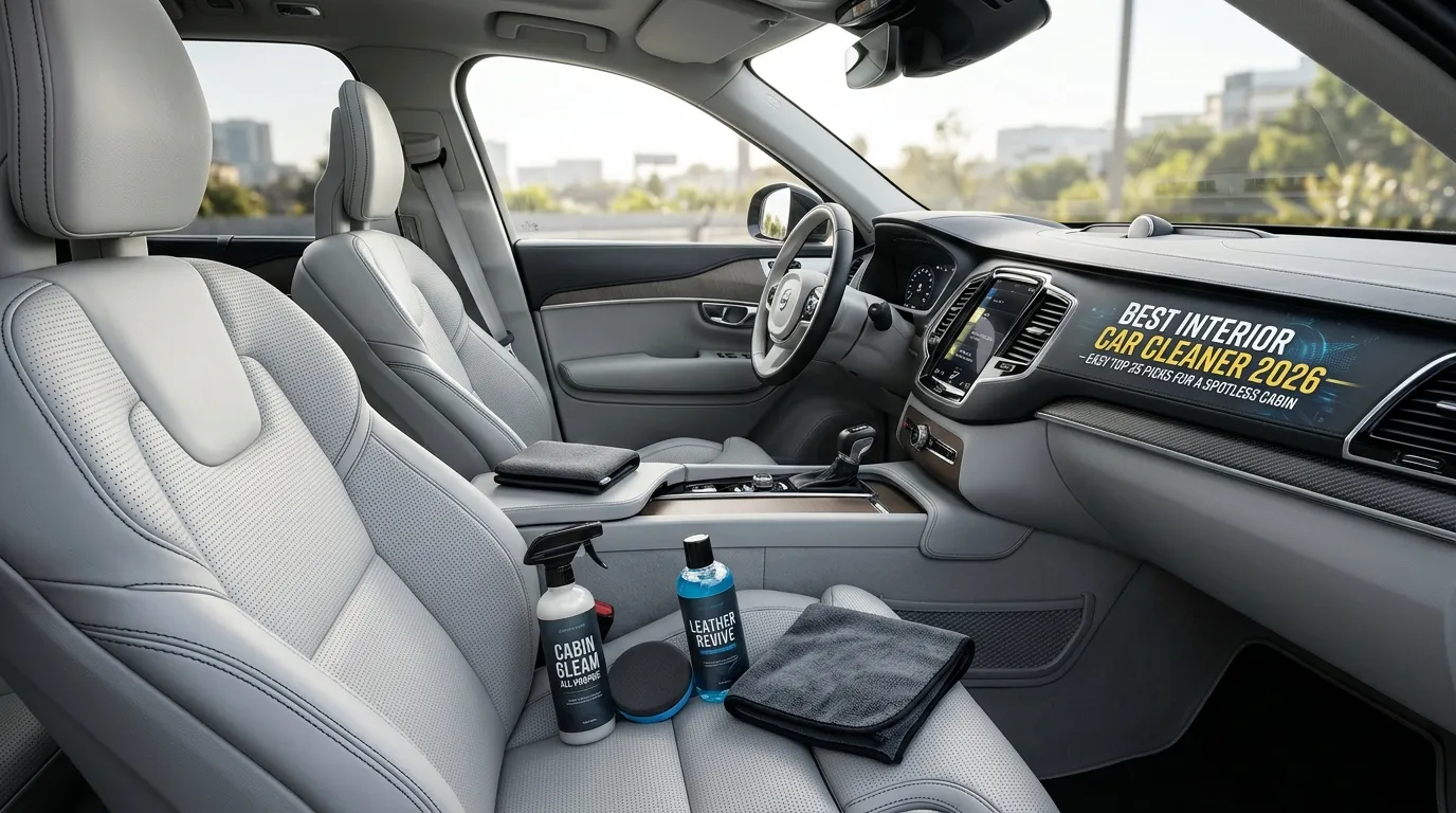 Best Interior Car Cleaner 2026 Easy Top 25 Picks For A Spotless Cabin Best Interior Car Cleaner