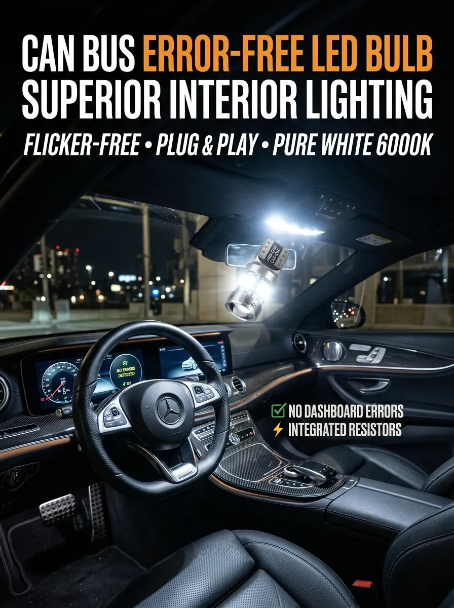 Can Bus Error   Free Led Bulb Interior Lights For Car